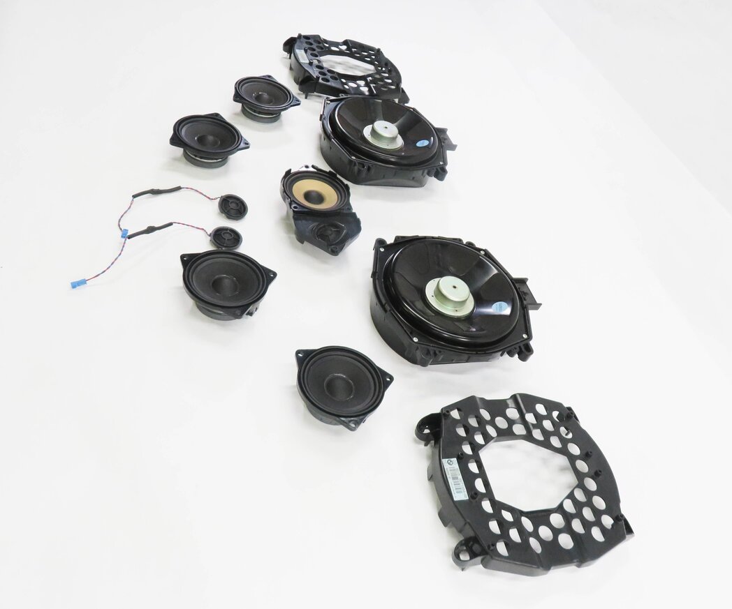 Thumbnail 3: 2009 BMW X5 (E70) RADIO STEREO AUDIO SUB SUBWOOFER TWEETER SPEAKER SET-9