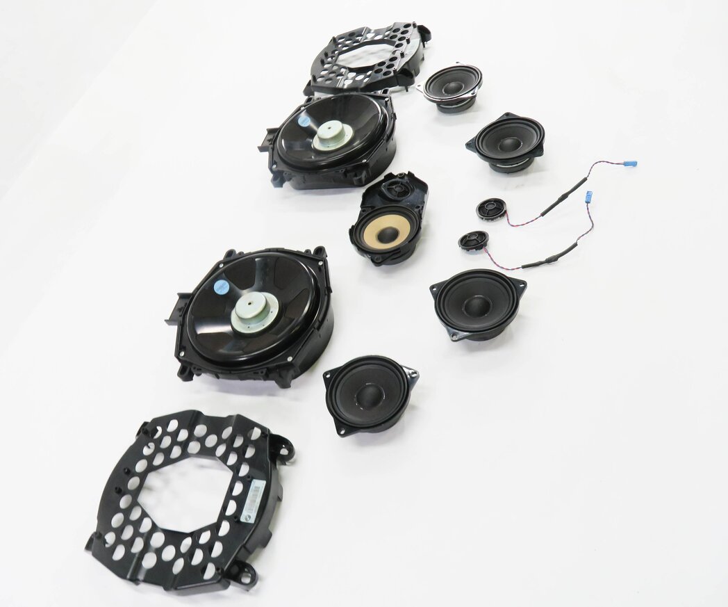 Thumbnail 4: 2009 BMW X5 (E70) RADIO STEREO AUDIO SUB SUBWOOFER TWEETER SPEAKER SET-9