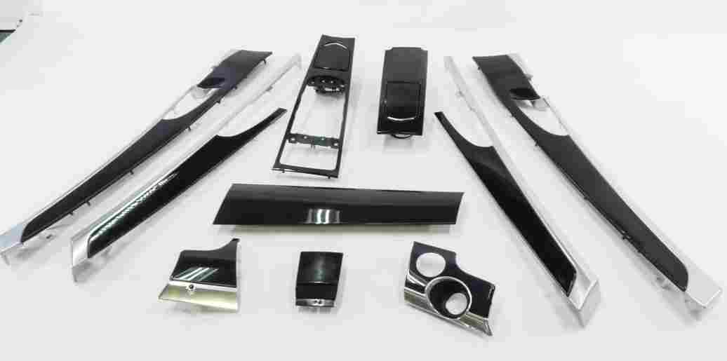 2012 PORSCHE PANAMERA (970 G1) DASH DOOR CONSOLE INTERIOR TRIM PANEL SET (BLACK)