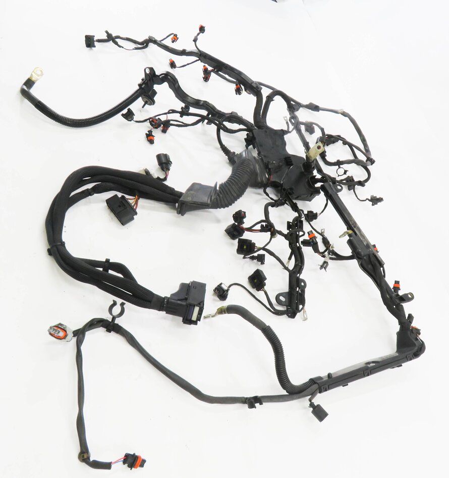 Thumbnail 2: 2012 PORSCHE PANAMERA (970 G1) 3.6L M46 ENGINE WIRE WIRING HARNESS LOOM