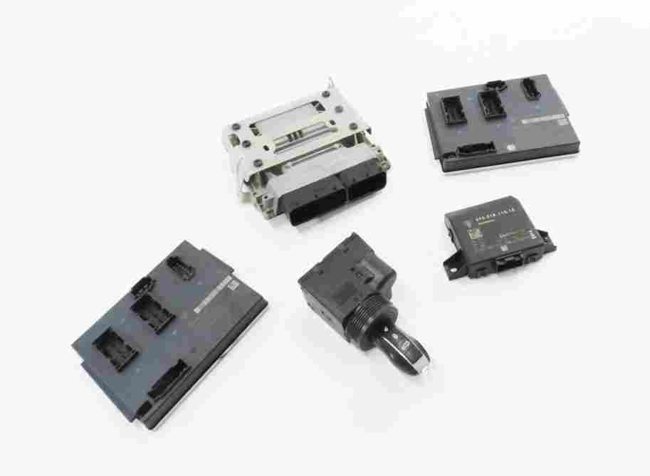 12 PORSCHE PANAMERA (970 G1) 3.6L M46 ENGINE ECM ECU IMMOBILIZER MODULE KEY SET