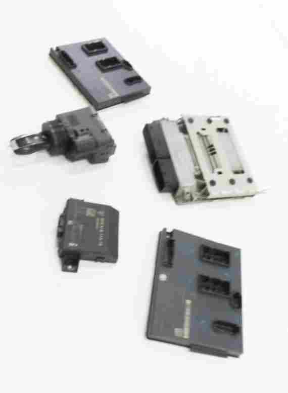Thumbnail 4: 12 PORSCHE PANAMERA (970 G1) 3.6L M46 ENGINE ECM ECU IMMOBILIZER MODULE KEY SET