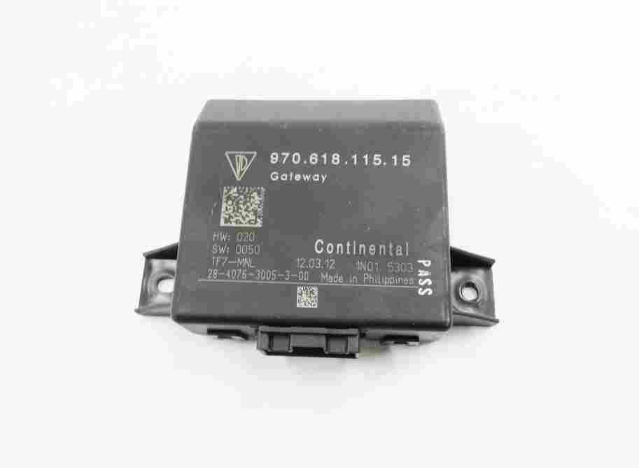 Thumbnail 6: 12 PORSCHE PANAMERA (970 G1) 3.6L M46 ENGINE ECM ECU IMMOBILIZER MODULE KEY SET