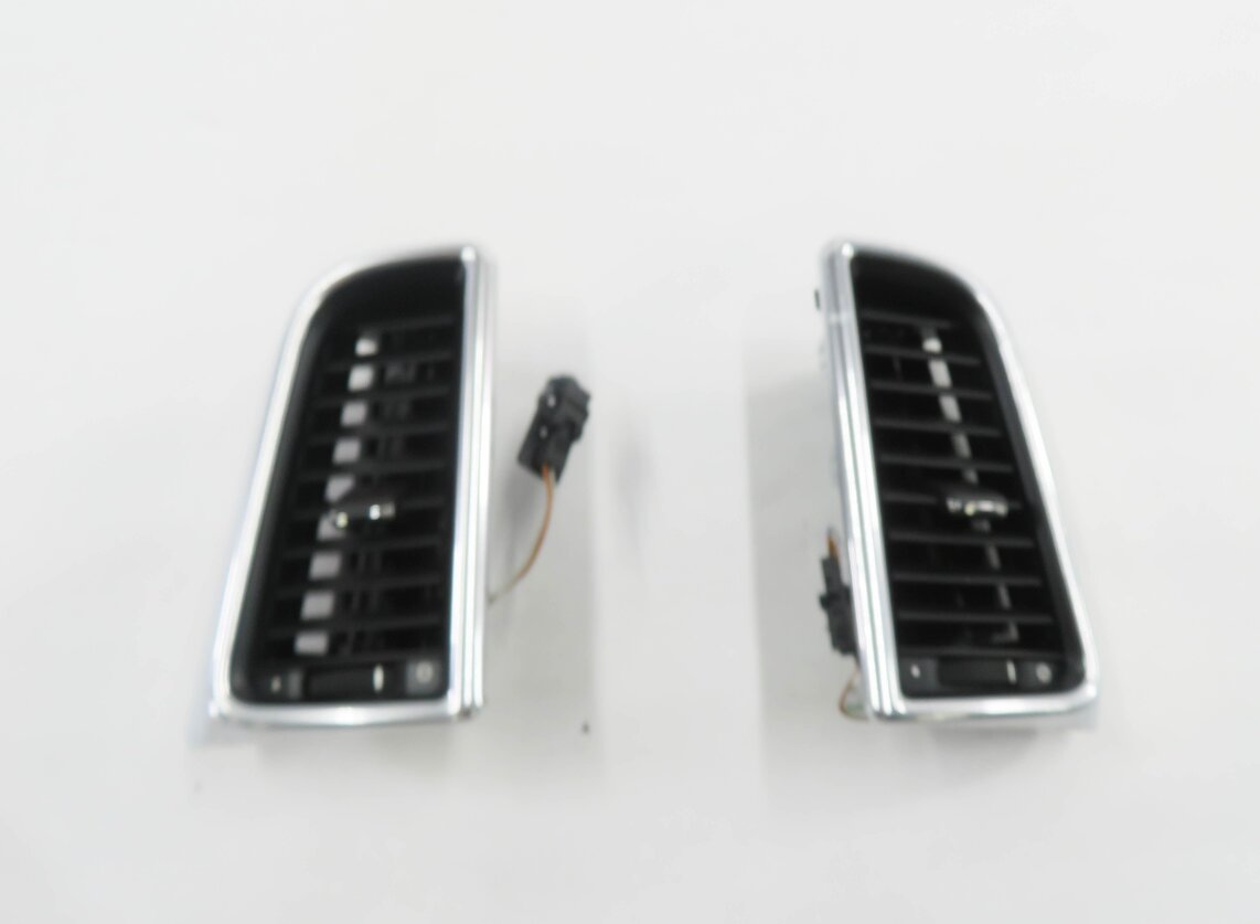 Thumbnail 2: 2012 PORSCHE PANAMERA (970) LEFT & RIGHT REAR OUTER HEATERA A/C AIR VENT SET-2
