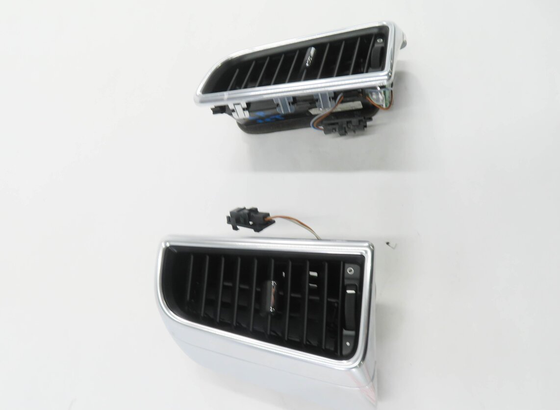 Thumbnail 3: 2012 PORSCHE PANAMERA (970) LEFT & RIGHT REAR OUTER HEATERA A/C AIR VENT SET-2