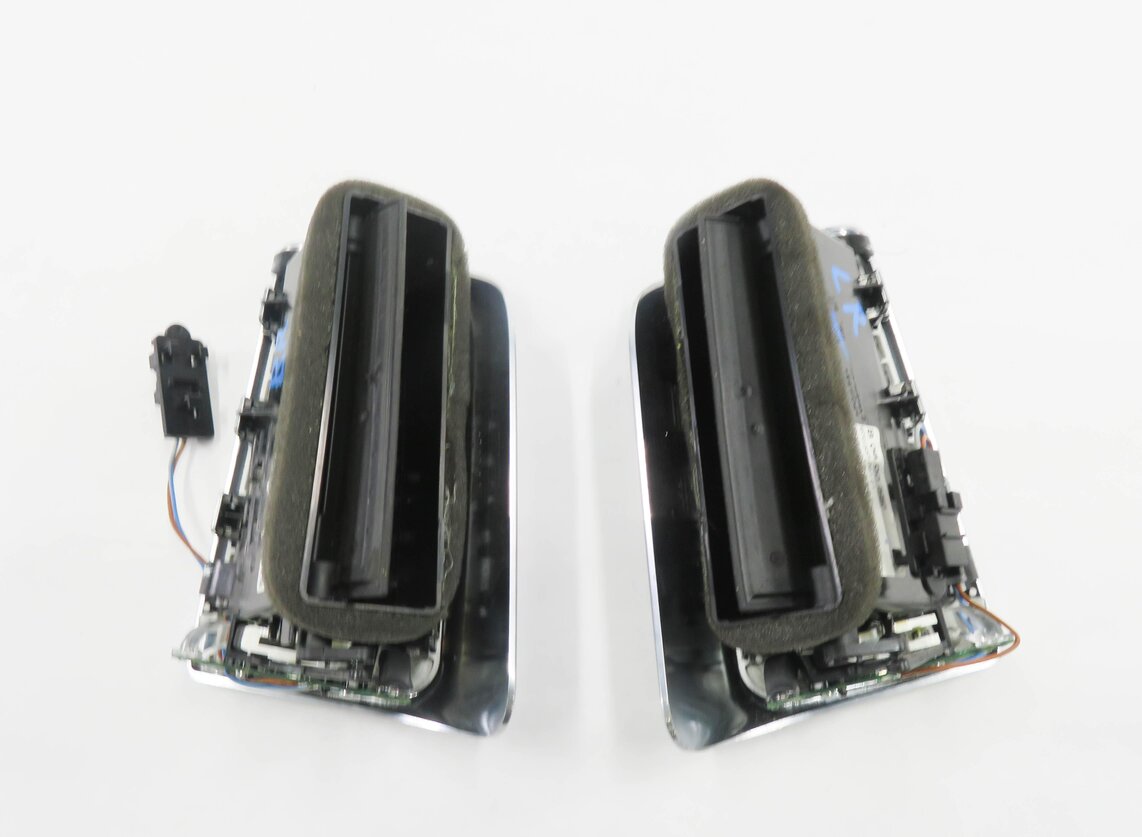 Thumbnail 6: 2012 PORSCHE PANAMERA (970) LEFT & RIGHT REAR OUTER HEATERA A/C AIR VENT SET-2