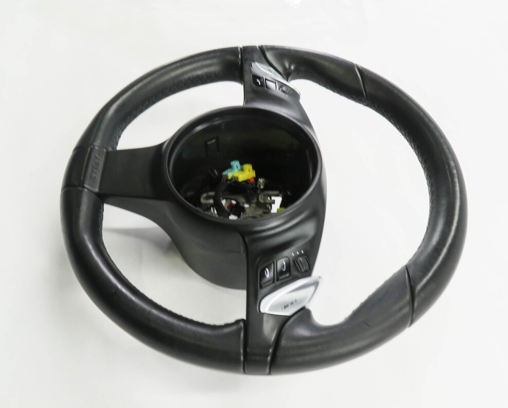 Thumbnail 6: 2010-2016 PORSCHE PANAMERA (970 G1) DRIVER WHEEL w/ SWITCHES (BLACK)