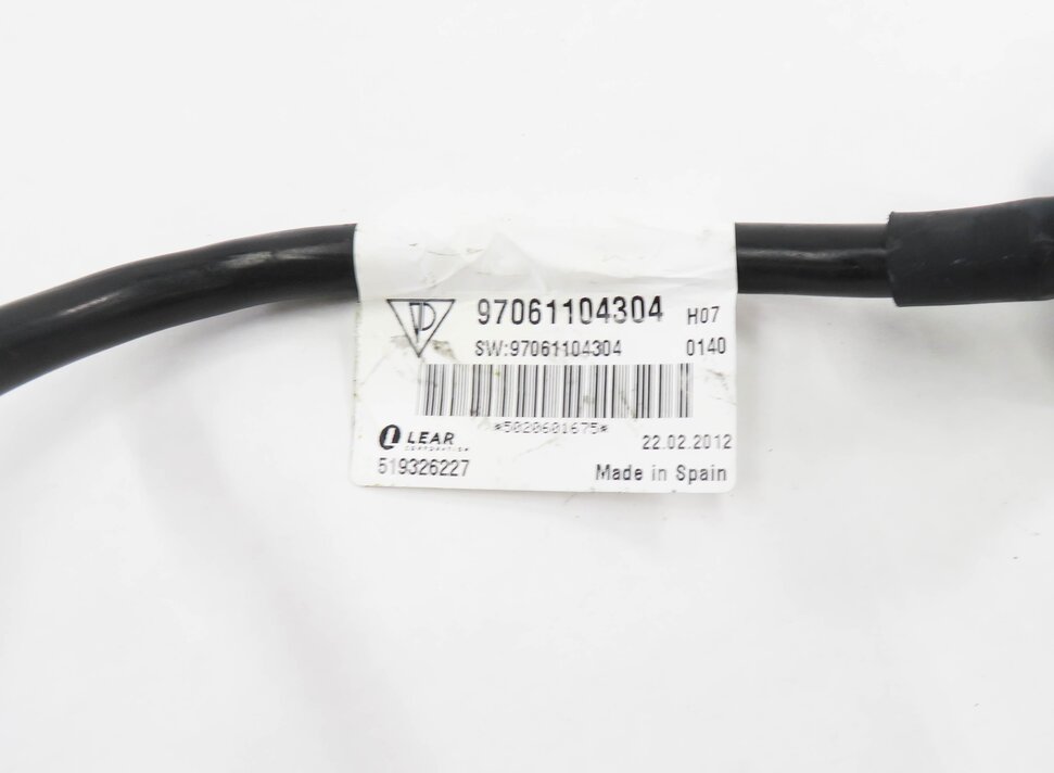 Thumbnail 7: 2012 PORSCHE PANAMERA (970 G1) NEGATIVE BATTERY CABLE