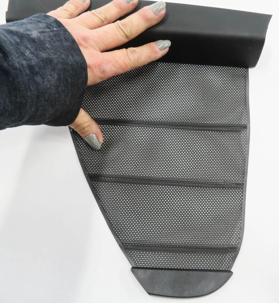 Thumbnail 6: 2012-2016 PORSCHE PANAMERA (970 G1) RIGHT REAR QUARTER WINDOW SUNSHADE BLIND