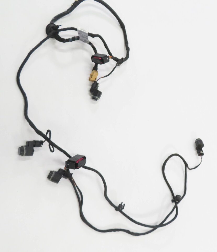 Thumbnail 4: 2014 AUDI A5 (B8 8T) REAR PDC PARK DISTANCE SENSOR SET & HARNESS (PHANTOM BLACK)
