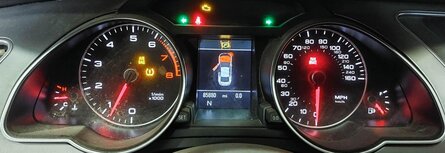 Thumbnail 2: 2014 AUDI A5 (B8 8T) 2.0L CPMB ENGINE ECM BCM GATEWAY IMMOBILIZER MODULE KEY SET