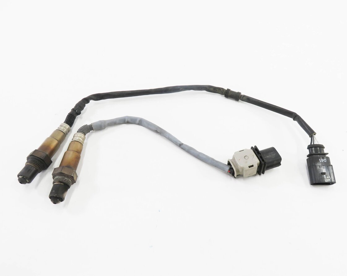 Thumbnail 2: 2013 AUDI A6 (C7) 2.0L CAEB TURBO ENGINE - PRE / POST CAT O2 OXYGEN SENSOR SET-2
