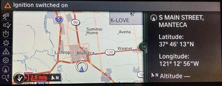 2010-2014 BMW X5 X5M X6 X6M (E70 E71) FRONT GPS NAVIGATION MEDIA DISPLAY SCREEN