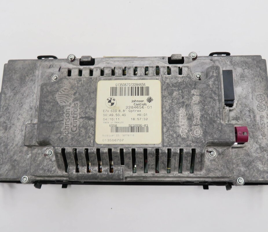 Thumbnail 8: 2010-2014 BMW X5 X5M X6 X6M (E70 E71) FRONT GPS NAVIGATION MEDIA DISPLAY SCREEN