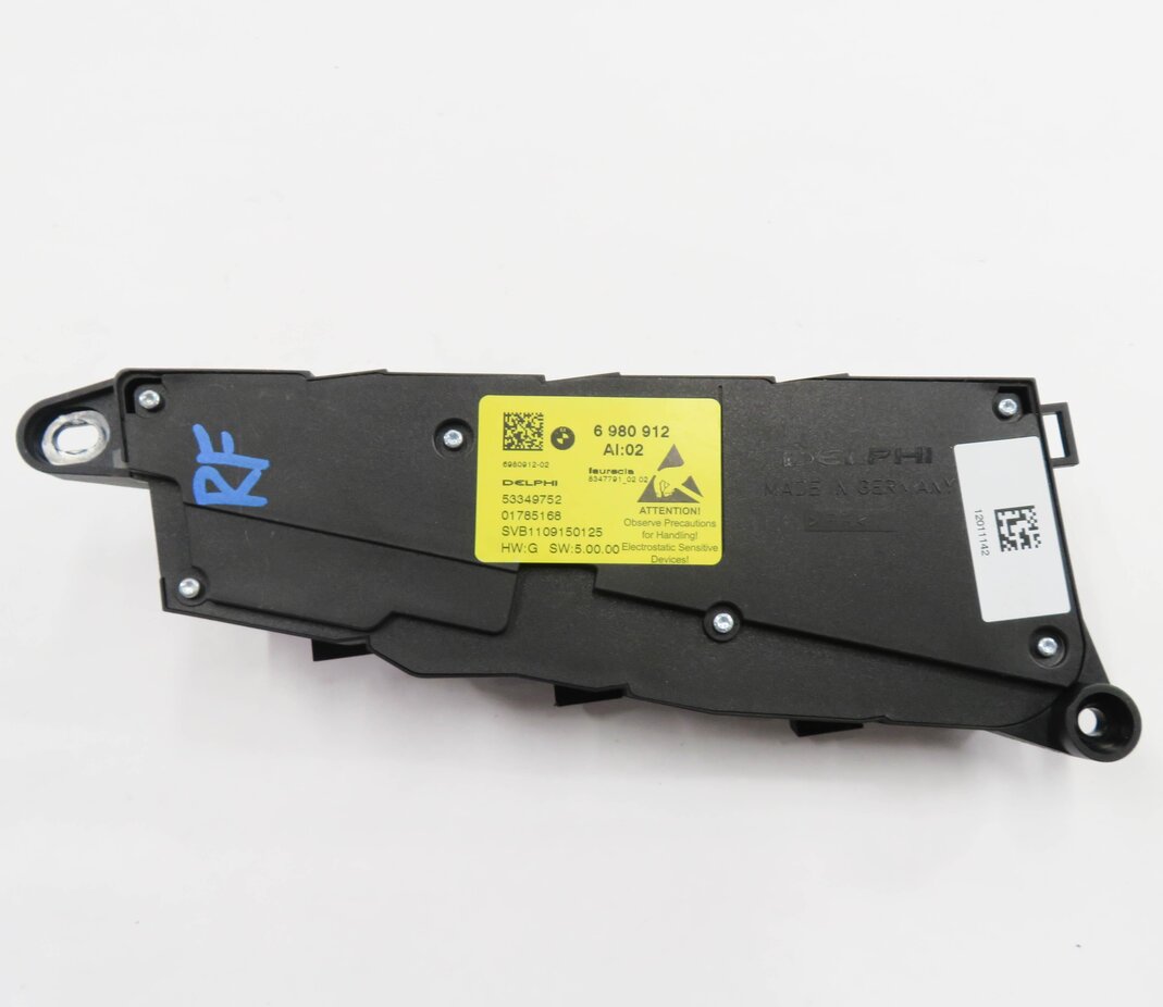 Thumbnail 6: 2012 BMW X5 (E70) RIGHT FRONT PASSENGER POWER MEMORY SEAT ADJUSTMENT SWITCH