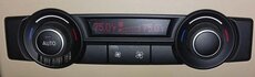 Thumbnail 2: 2007-2013 BMW X5 (E70) REAR HEATER A/C CLIMATE TEMPERATURE CONTROL PANEL