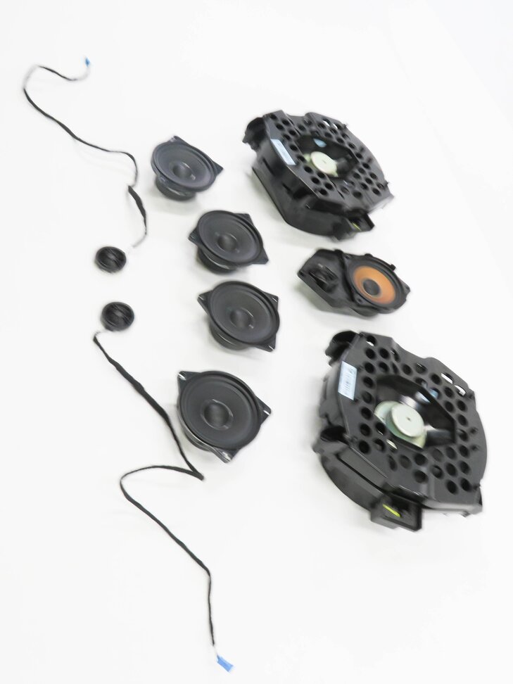 Thumbnail 3: 2013 BMW X5 (E70) RADIO STEREO SUB SUBWOOFER TWEETER SPEAKER SET-10