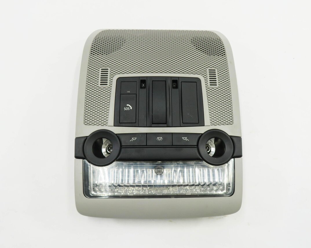 Thumbnail 3: 2013 BMW X5 (E70) FRONT DOMELIGHT MAP READING COURTESY DOME LIGHT LAMP (GRAY)