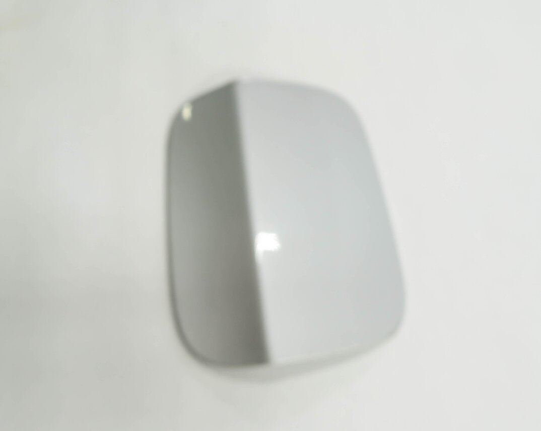 Thumbnail 4: 2007-2013 BMW X5 (E70) FUEL TANK FILLER DOOR TRIM COVER LID (TITANIUM SILVER)