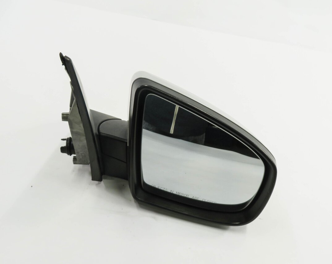 11-13 BMW X5 (E70) RIGHT PASSENGER HEATED MEMORY DOOR MIRROR (TITANIUM SILVER)