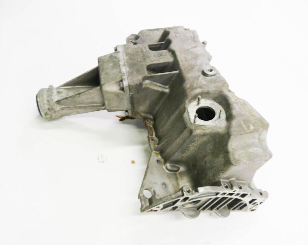 Thumbnail 3: 11-14 BMW X5 X6 (E70 E71) 3.0L N55 TURBO ENGINE - MOTOR OIL FLUID PAN w/ FLANGE