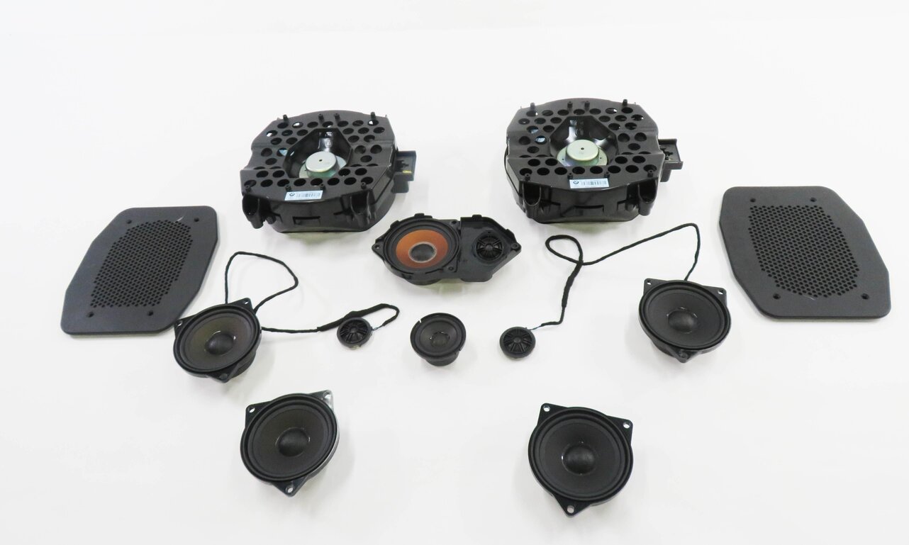 Thumbnail 2: 2013 BMW X5 (E70) RADIO STEREO SUB SUBWOOFER TWEETER SPEAKER SET-11