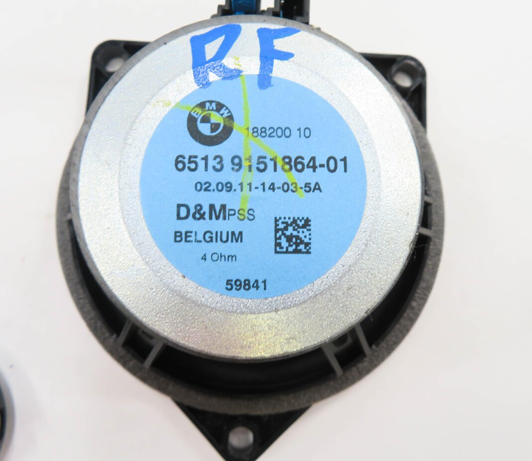 Thumbnail 6: 2013 BMW X5 (E70) RADIO STEREO SUB SUBWOOFER TWEETER SPEAKER SET-11