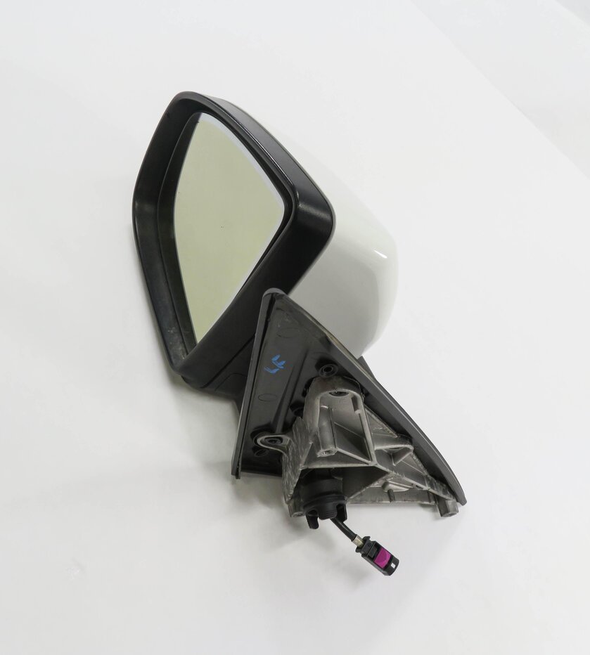 Thumbnail 3: 2010-2014 BMW X6 (E71) LEFT - PFOLD HEAT MEM AUTODIM CAMERA DOOR MIRROR (WHITE)
