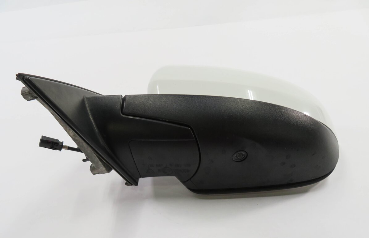 Thumbnail 6: 2010-2014 BMW X6 (E71) LEFT - PFOLD HEAT MEM AUTODIM CAMERA DOOR MIRROR (WHITE)