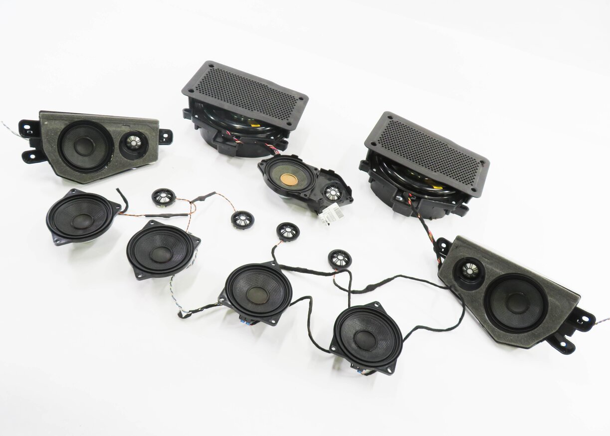 2012 BMW X6 (E71) RADIO STEREO LOGIC-7 AUDIO SUB SUBWOOFER TWEETER SPEAKER SET