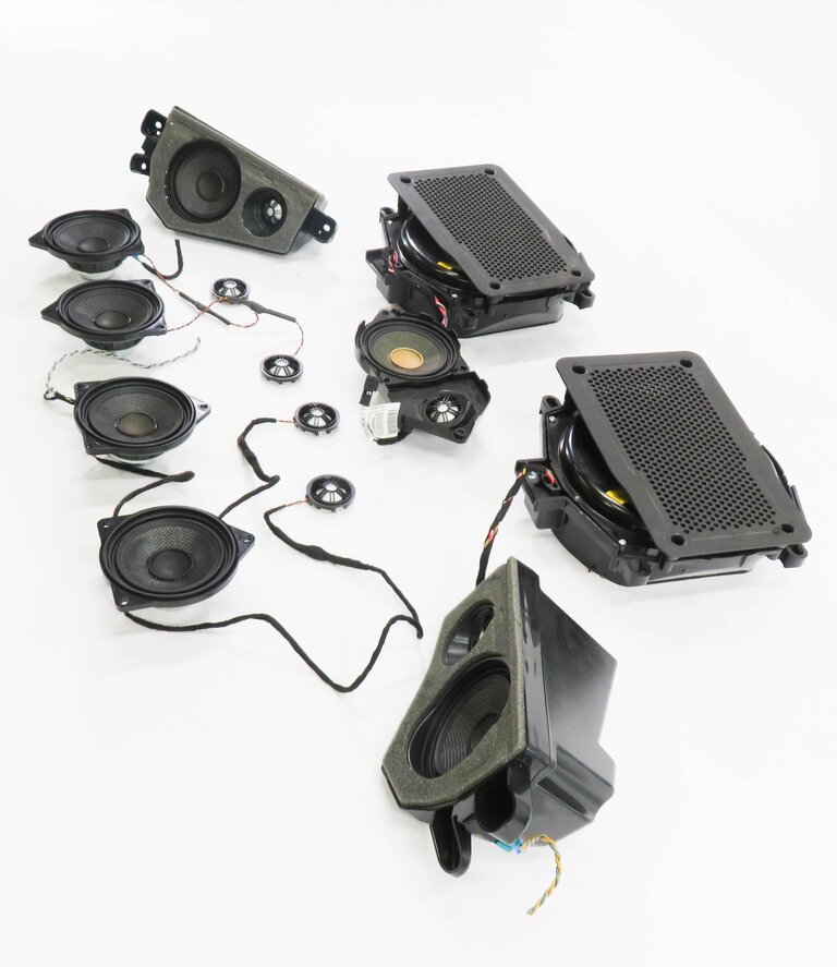 Thumbnail 4: 2012 BMW X6 (E71) RADIO STEREO LOGIC-7 AUDIO SUB SUBWOOFER TWEETER SPEAKER SET