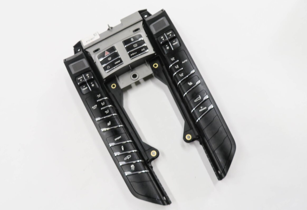 2010-2013 PORSCHE PANAMERA (970 G1) FRONT TEMPERATURE CONTROL SWITCH PANEL