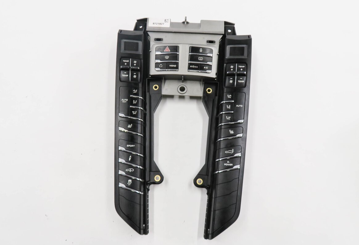 Thumbnail 3: 2010-2013 PORSCHE PANAMERA (970 G1) FRONT TEMPERATURE CONTROL SWITCH PANEL