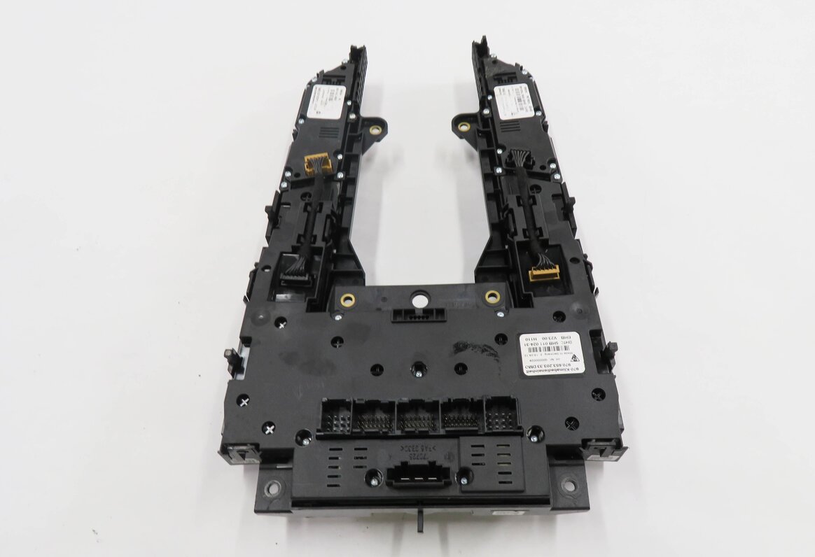 Thumbnail 8: 2010-2013 PORSCHE PANAMERA (970 G1) FRONT TEMPERATURE CONTROL SWITCH PANEL