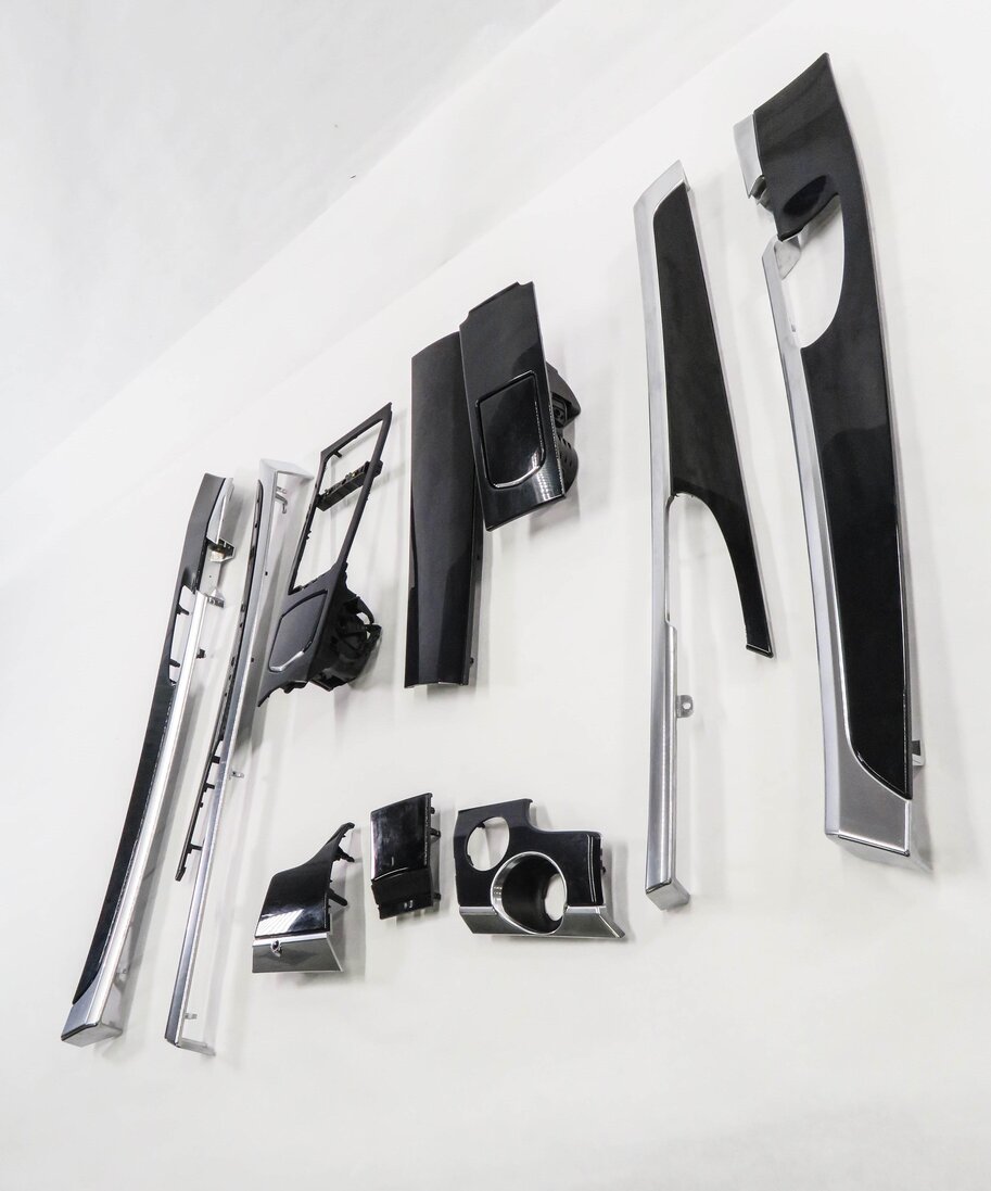 2012 PORSCHE PANAMERA (970 G1) DASH DOOR CONSOLE TRIM PANEL SET-10