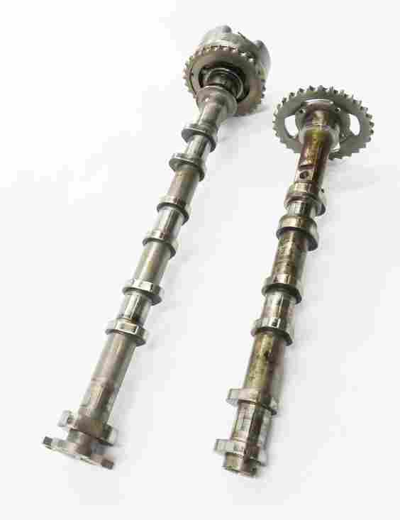 Thumbnail 4: 11-18 PORSCHE CAYENNE PANAMERA (958 970 G1) 3.0L ENGINE - LEFT CAMSHAFT SET-2