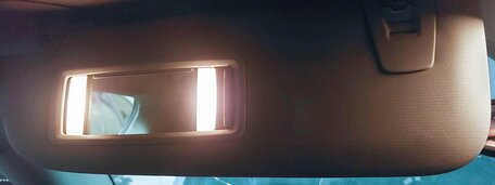 Thumbnail 2: 2010-2016 PORSCHE PANAMERA (970 G1) FRONT LEFT & RIGHT SUNVISOR SET (GRAY)