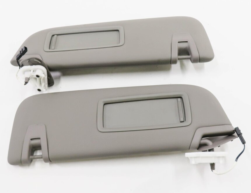 Thumbnail 4: 2010-2016 PORSCHE PANAMERA (970 G1) FRONT LEFT & RIGHT SUNVISOR SET (GRAY)
