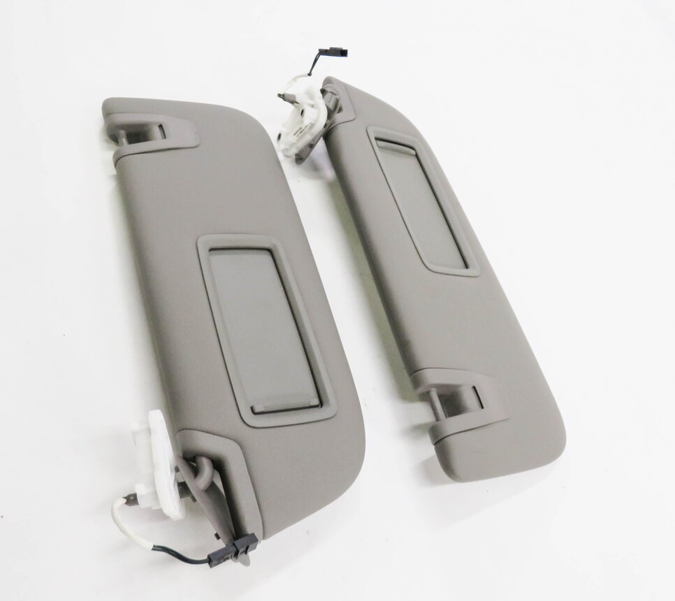 Thumbnail 6: 2010-2016 PORSCHE PANAMERA (970 G1) FRONT LEFT & RIGHT SUNVISOR SET (GRAY)