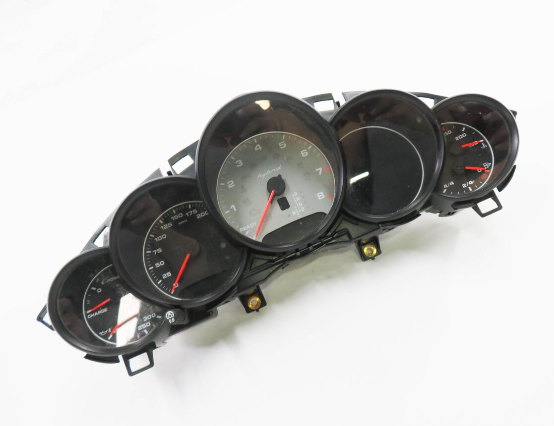 12-16 PORSCHE PANAMERA (970 G1) GTS / HYBRID - SPEEDOMETER GAUGE CLUSTER (30k)