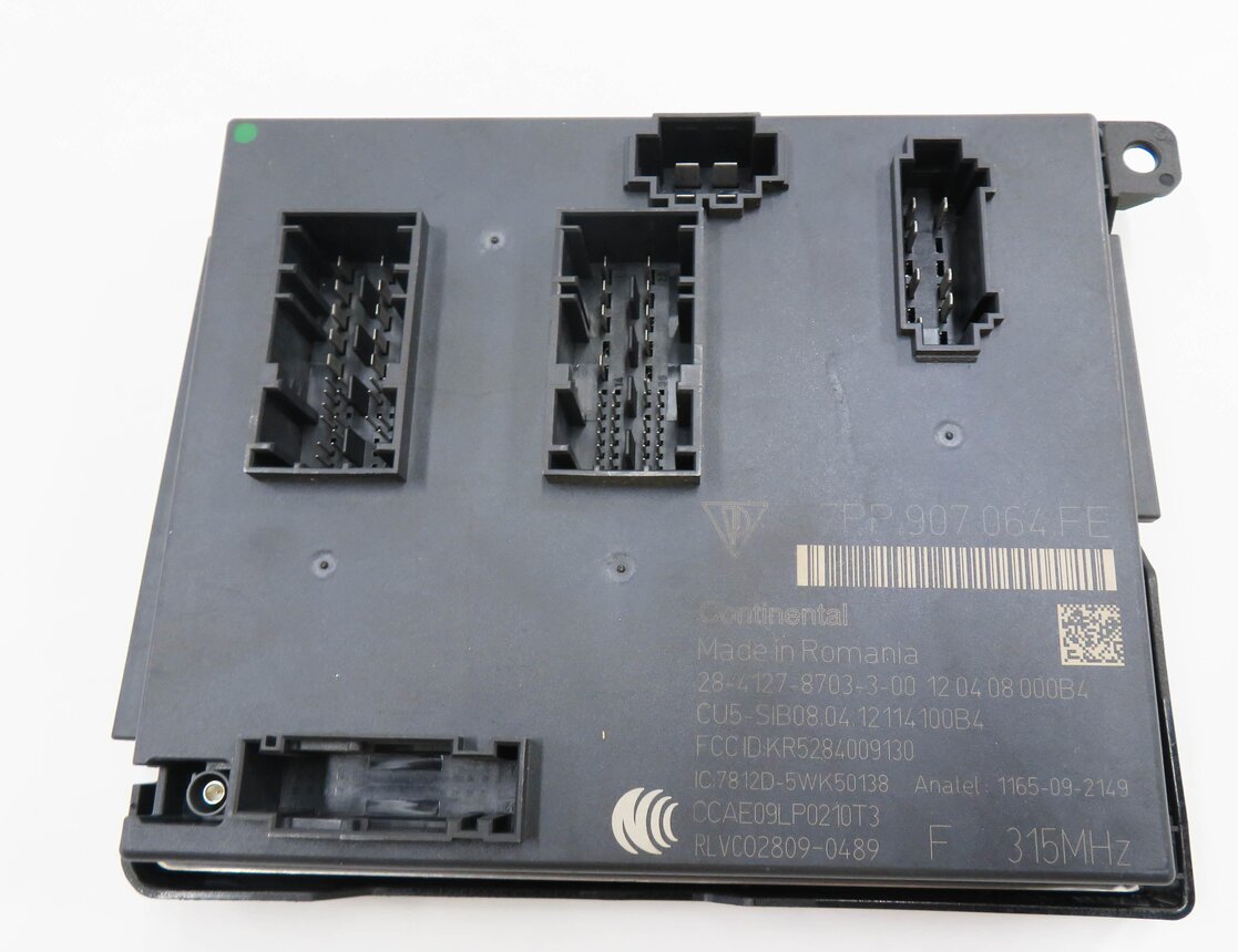 Thumbnail 6: 2012 PORSCHE PANAMERA (970 G1) HYBRID - 3.0L M06 ENGINE ECM BCM MODULE KEY SET