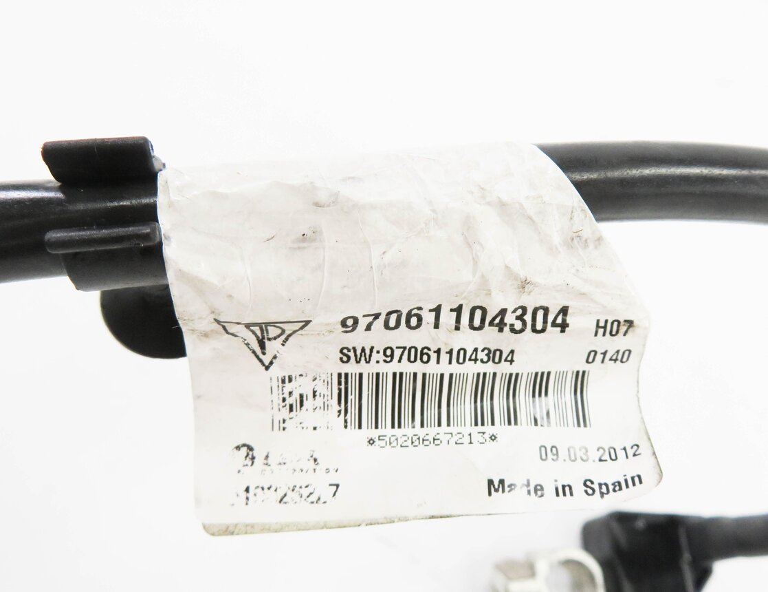 Thumbnail 6: 2012 PORSCHE PANAMERA (970 G1) NEGATIVE BATTERY CABLE