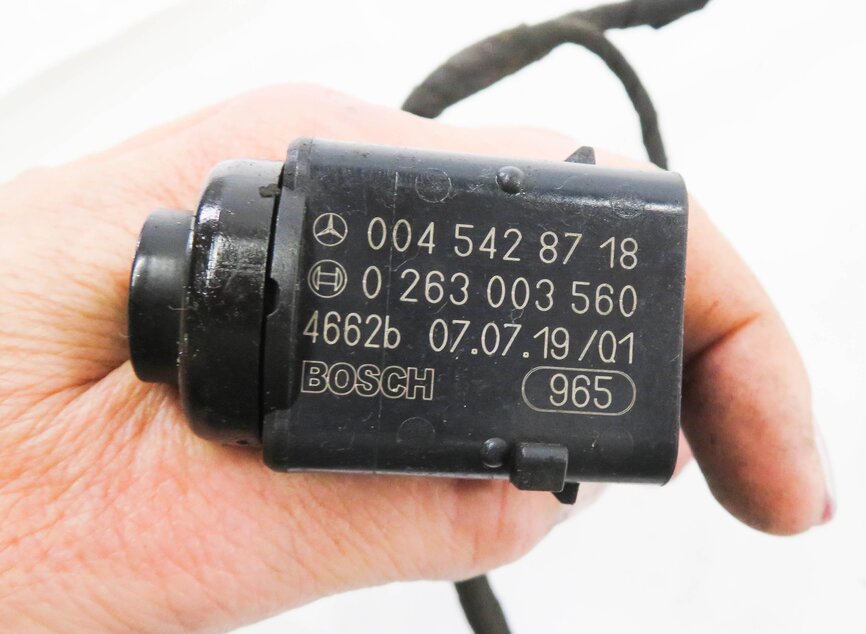 Thumbnail 7: 2008 MERCEDES GL450 (X164) REAR PDC PARK DISTANCE SENSOR SET w/ HARNESS (BLACK)