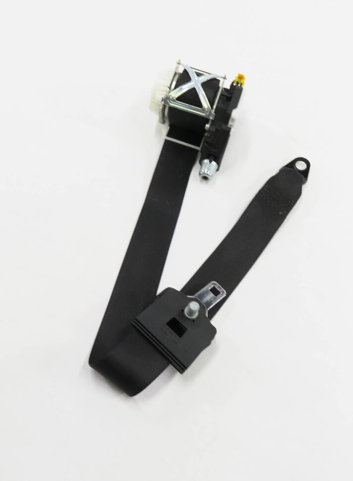 2008 MERCEDES GL450 (X164) REAR SECOND ROW SEAT LEFT SEATBELT RETRACTOR (BLACK)