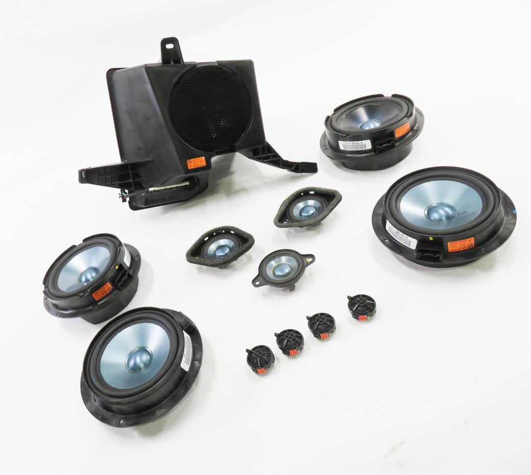 2008 MERCEDES GL450 (X164) LOGIC 7 AUDIO - TWEETER SUB SUBWOOFER SPEAKER SET