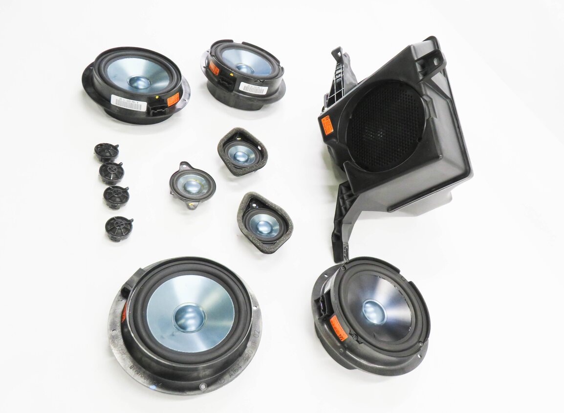 Thumbnail 7: 2008 MERCEDES GL450 (X164) LOGIC 7 AUDIO - TWEETER SUB SUBWOOFER SPEAKER SET