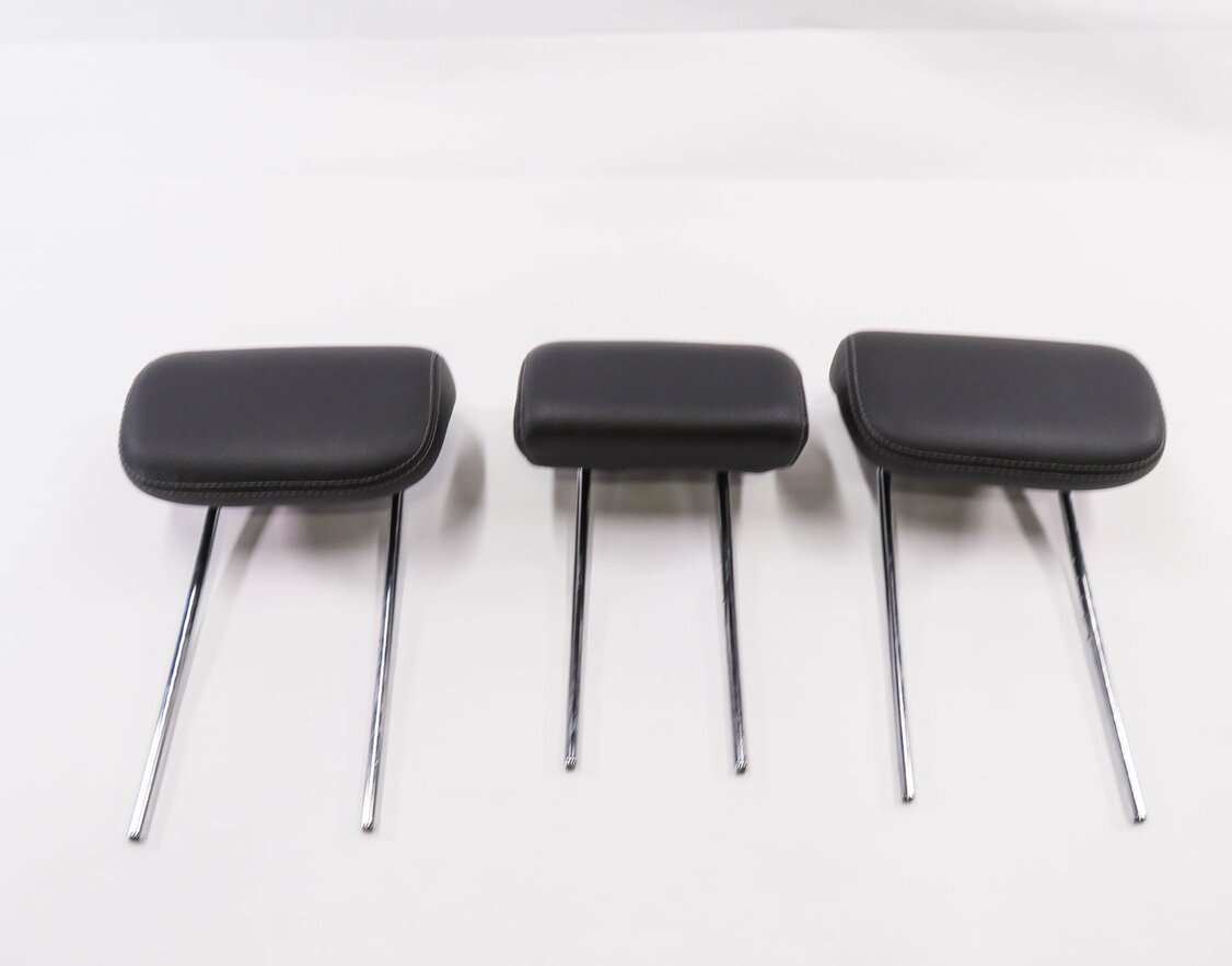Thumbnail 2: 2008 MERCEDES BENZ GL450 (X164) REAR 2nd SECOND ROW SEAT HEADREST SET-3 (BLACK)