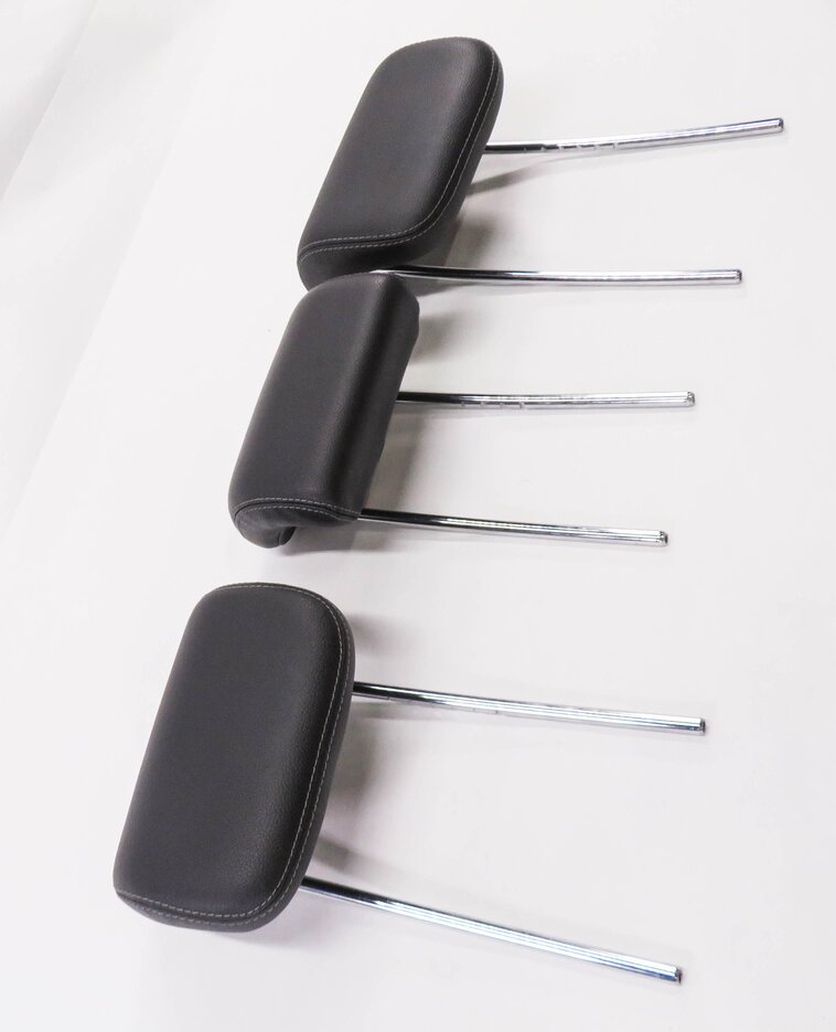 Thumbnail 3: 2008 MERCEDES BENZ GL450 (X164) REAR 2nd SECOND ROW SEAT HEADREST SET-3 (BLACK)