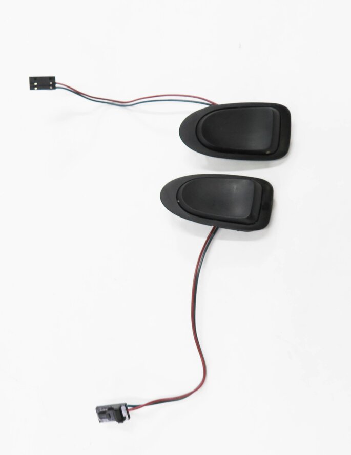 Thumbnail 4: 2008 MERCEDES BENZ GL450 (X164) STEERING PADDLE SHIFT SHIFTER BUTTON SET-2