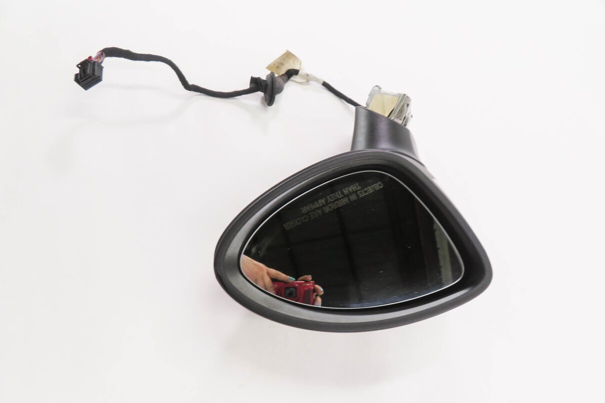 Thumbnail 4: 11-14 PORSCHE CAYENNE (958) RIGHT - PFOLD HEAT MEM AUTODIM DOOR MIRROR (BLACK)